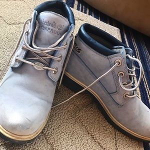 Light Blue Timberland Boots